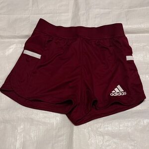 Adidas Men’s Maroon Athletic Shorts